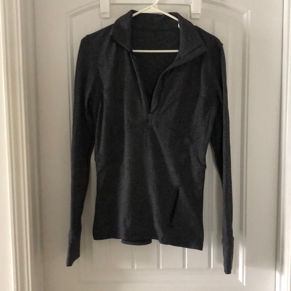 Long sleeve Lulu zip top